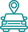 Car Data Tracking Icon
